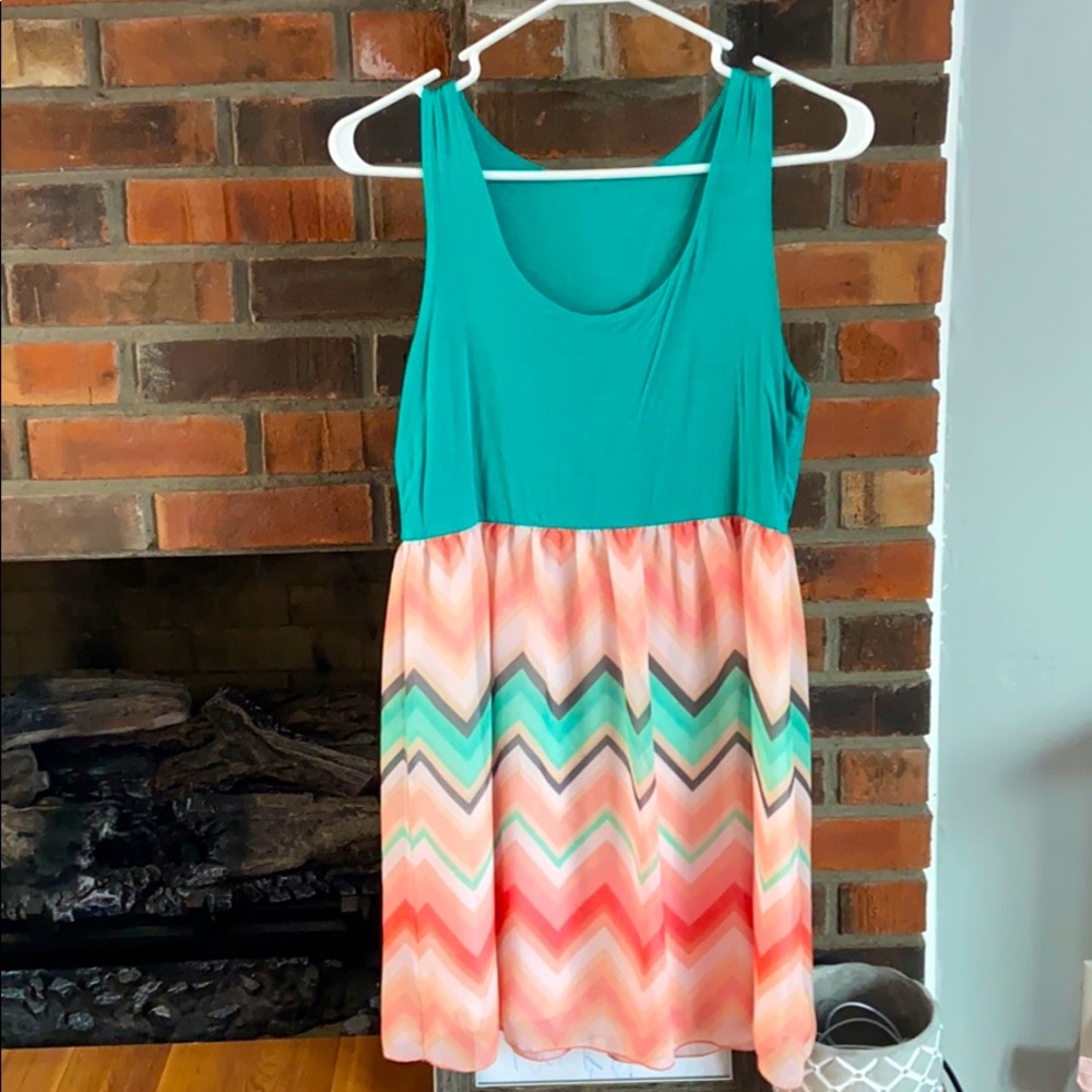 Boutique chevron dress
